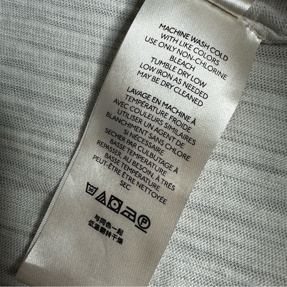 Free People | We The Free Long Beach Tunic Slub Jersey Longline Tee XS off white - Picture 11 of 12